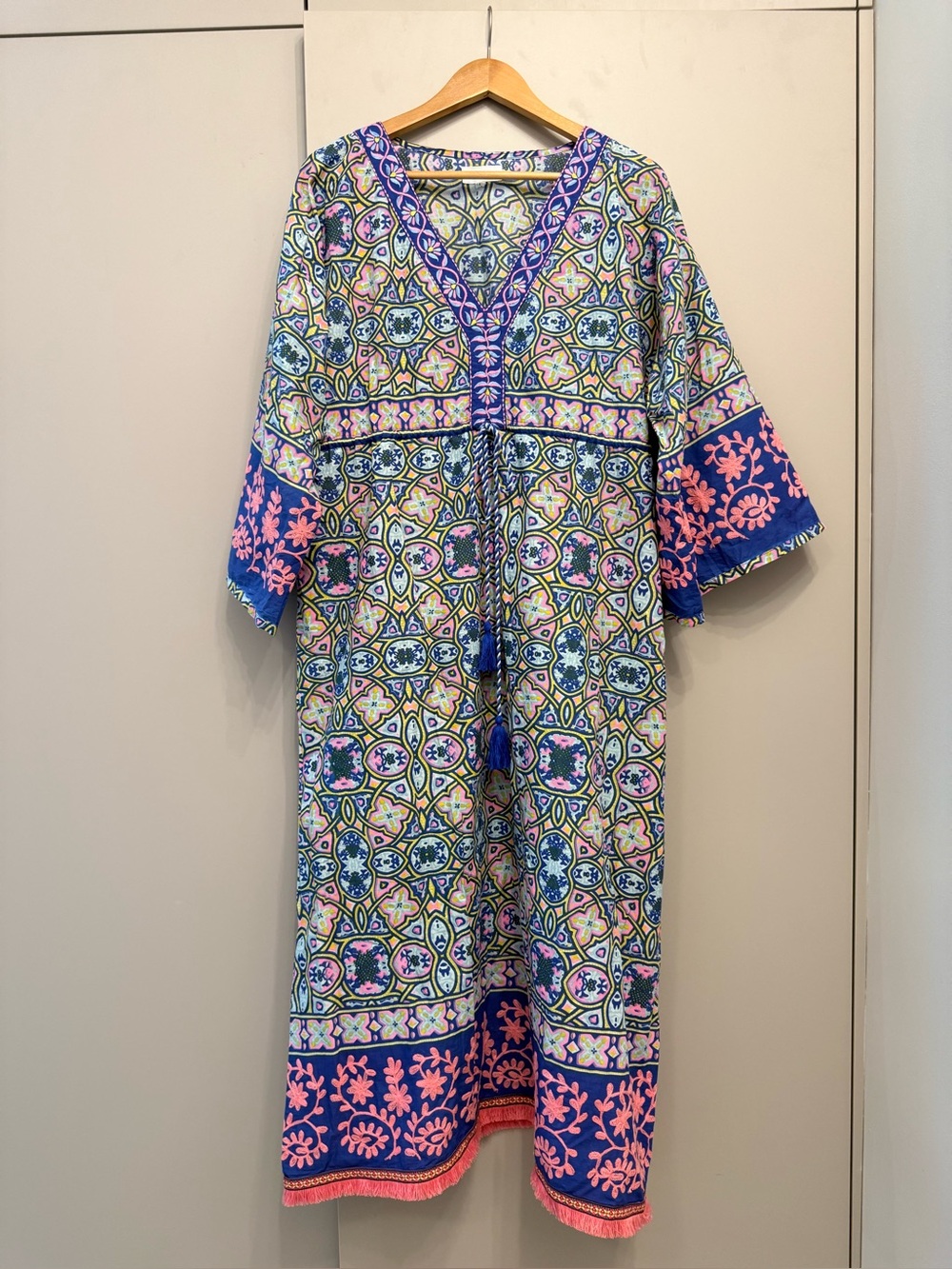 Naudic Maxi dress size large NEW